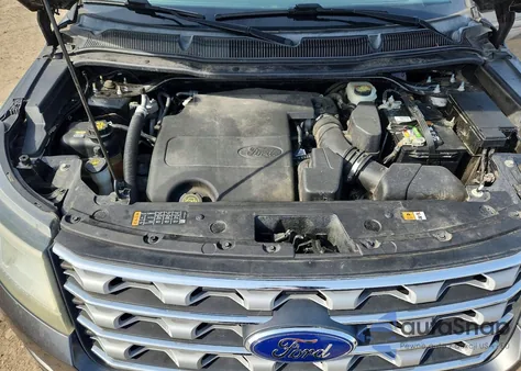 2016 Ford Explorer Limited из США, поврежденный, VIN 1FM5K7F89GGB64432